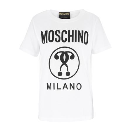 Moschino T-Shirts Hvid, Dame