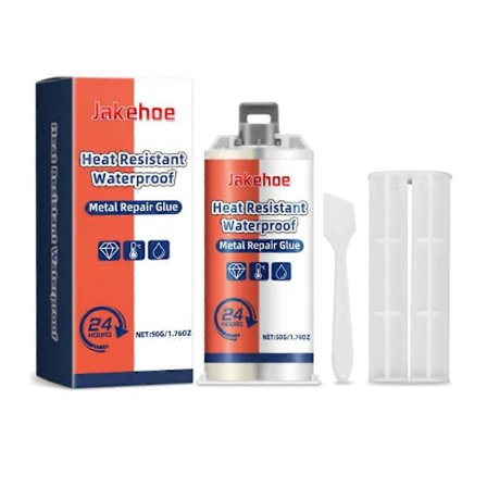 AB Strong Støberilim, Epoxy Flydende Svejsningsfyld, Kraftig Metalreparationspasta