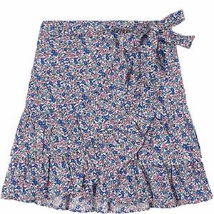 Kids - Les Coyotes De Paris Flowerfield Sai Skirt 10 Years - Skirts - 10 years - Blue