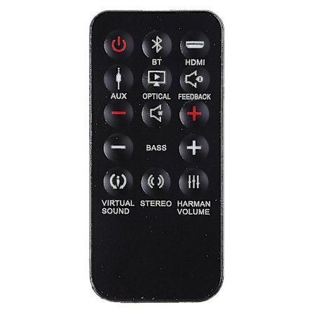 Slitstark svart Sb350 fjärrkontroll för Cinema Sb250 Stv250 Stv350 Stv280