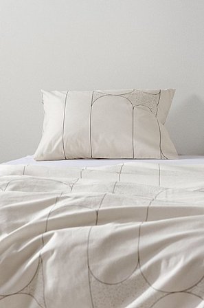 Jotex - Kussensloop Natuurwit/zwart Natuurwit/zwart - DECO - Koop Kussenslopen bij Jotex