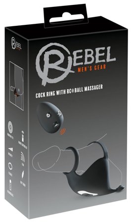 Rebel: Cock ring with RC ball massager - Vuxen.no