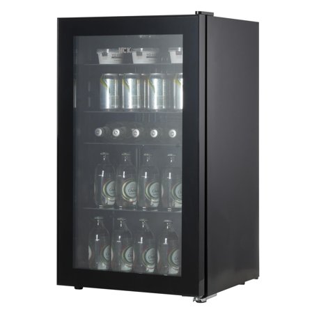 HCK minikjøleskap 98L svart