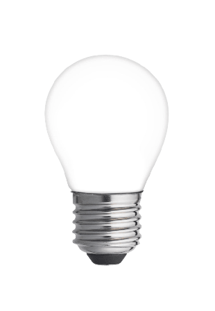 Unison SATIN klot matt opal Belysning Vit 45x74mm