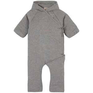 Kids - MarMar Copenhagen Grey Rex Coverall 6-9 Months - Coveralls - 6-9 months - Grey