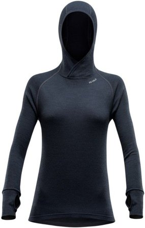 Devold Expedition Woman Hoodie Black - Underställ & Underkläder