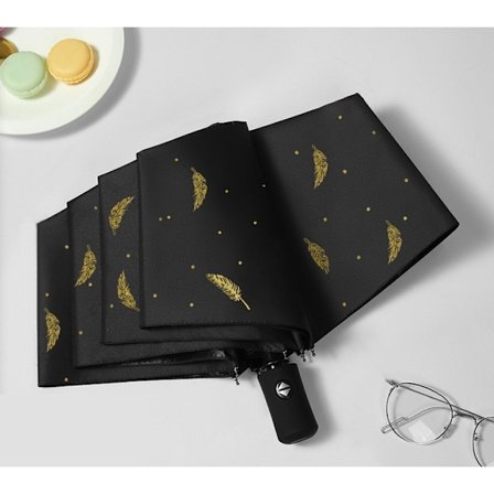 Gör regniga dagar färgglada - Paraply med flera unika innermönster!