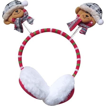 Joulukorvat, Ulkoilmakäyttöön Sopivat Talviset Lämpimät Plussakorvat Juhliin Lapsille ja Aikuisten A