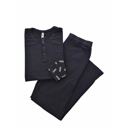 Moschino, Pyjamas Czarny, Mężczyzna, Rozmiar: M