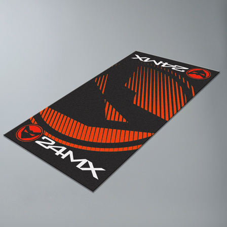 24MX Race Premium Environmental Mat Orange