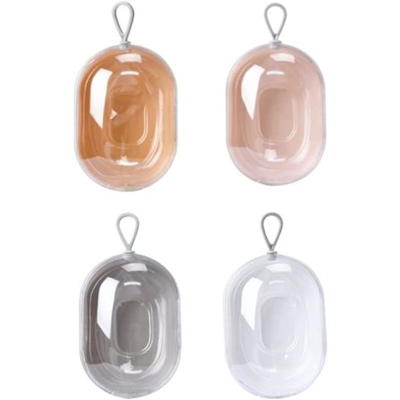 4 stk. Kreative oppbevaringsholdere for pudderpuff Sminkesvampholder for kvinner Bruk for kvinner og jenter