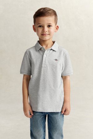 GANT Kinder Piqué Poloshirt (122) Grau