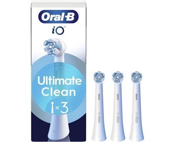 Oral-B iO Ultimate Clean 3ct - iO Ultimate Clean tandborsthuvud, 3-pack