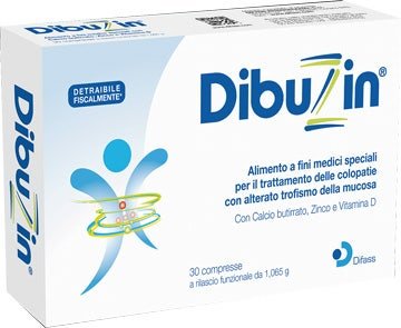Dibuzin 30 Compresse - Integratore Benessere Digestivo