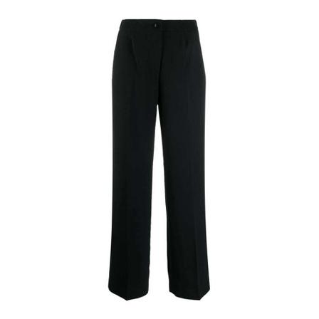 Seventy, Wide Trousers Czarny, Kobieta, Rozmiar: XL