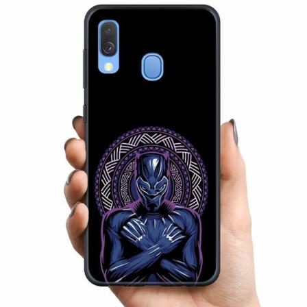 Samsung Galaxy A40 Tpu Mobilskal Black Panther: Wakanda Foreve