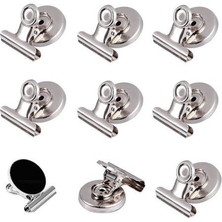 10 stk. Køleskabsmagneter Clips Stærke Køleskabsmagneter Clips til Køleskabsfotovisninger