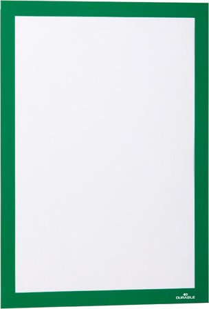 DURABLE Ramme DURAFRAME A4 magnet selvk grønn(2)