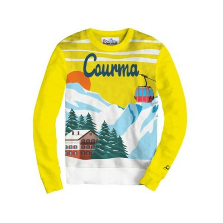Saint Barth Courma Land Tröja gul, unisex, unisex, Storlek: L