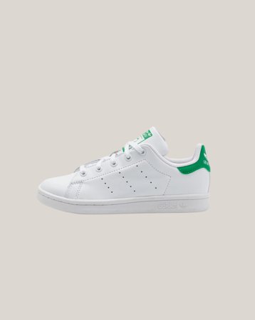 Adidas Originals STAN SMITH J Vit Sneakers Kille - Kids Brand Store