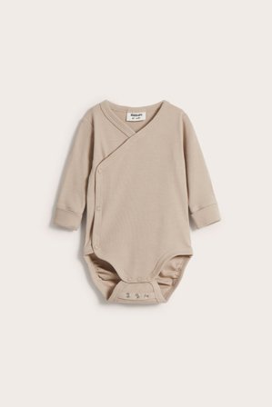 Kappahl | Ribbestrikket body | Beige
