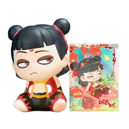 2-pak Nezha + Ao Bing dukker, sjove og søde udtryk