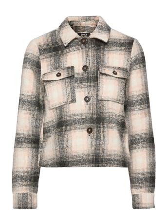 Onllou Short Check Jacket Otw Patterned ONLY