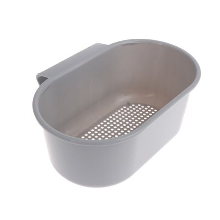 Diskbänk avloppssil Korg rester Samla filter Grå 24,2*16,6*10cm
