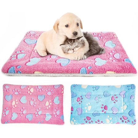 Hundeseng - Dyrepude - Vaskbar - Pude til små hunde, katte og hvalpe (60 x 50 cm)