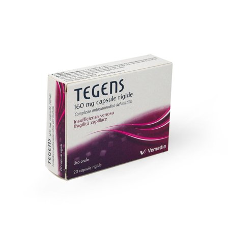 Tegens 160 mg per l'insufficienza venosa, gambe gonfie, stanche e