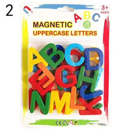 Learning Alphabet Stickers Magnetic Early Education