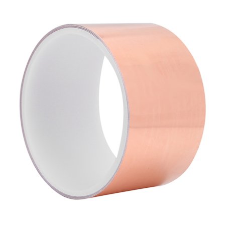 5 cm bredt ledende afskærmning stærk holdbar selvklæbende multi-use guitar kobbertape (3 meter)