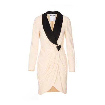 Moschino, Short Dresses Wit, Dames, Maat:XS