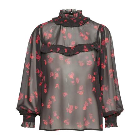 Karen by Simonsen, Blouses Zwart, Dames, Maat:XL