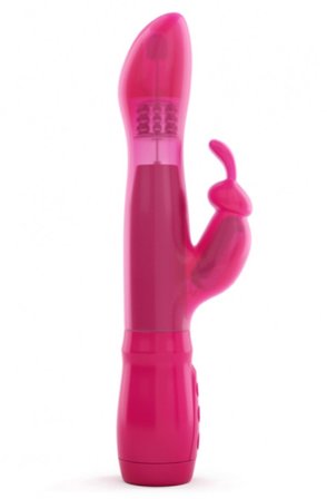 Marc Dorcel Furious Rabbit Vibrator Pink 24cm - Woome.pl