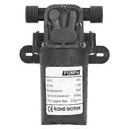 1/2 tomme Interface Pumpe DC24V Membranpumpe 36W Selvansugende Pumpe Vandpumpe