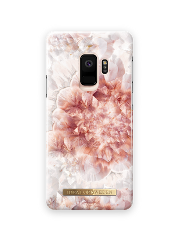 Female deksel, Hannalicious Galaxy S9 Rose Quartz Crystal, iDeal of Sweden