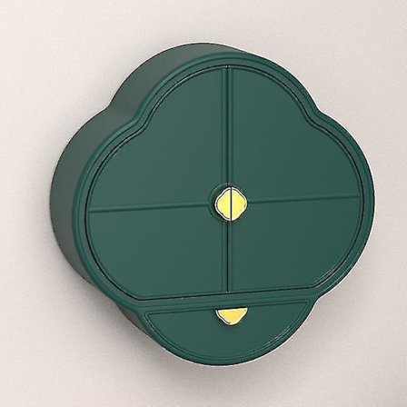 Seinälle kiinnitettävä meikkiteline kylpyhuoneen kosmetiikkalaatikko