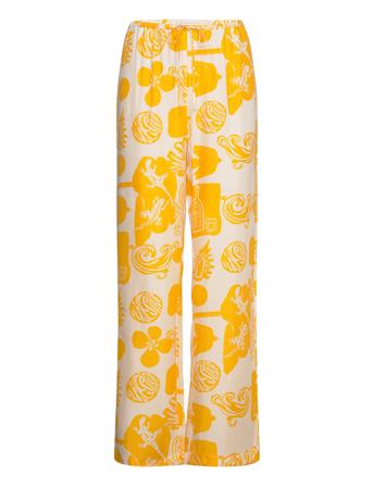 Rodebjer Lunara Print Yellow RODEBJER