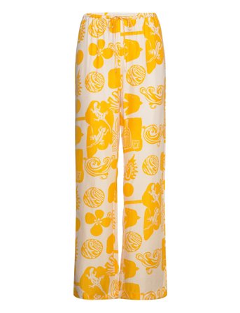 RODEBJER Rodebjer Lunara Print - Yellow - XS