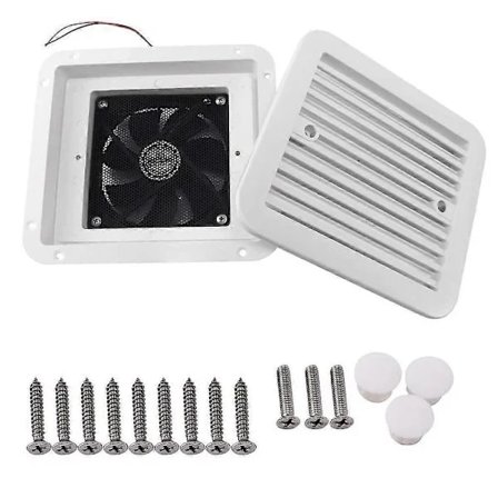 12V Universal RV Tyst Takfläkt Kylning Släpvagn Utsugsfläkt Husvagn Effektiv Takmonterad Ventilation jn