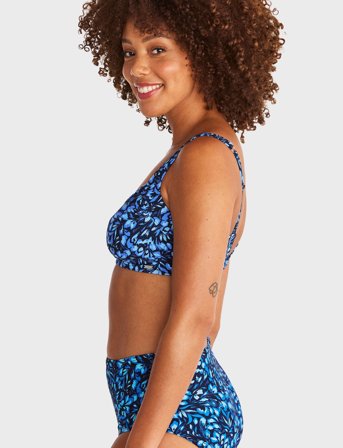 Abecita Malta Soft Bikini Bra - Blue - B/C x 90