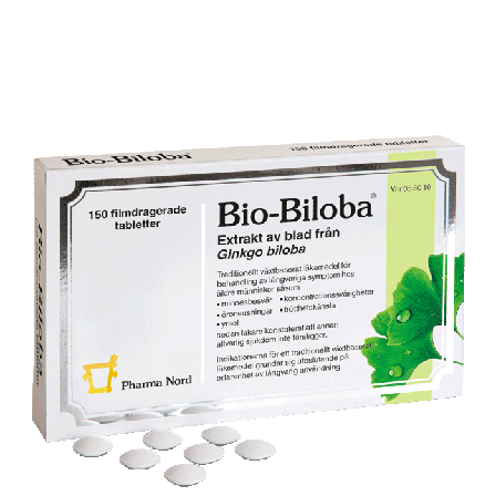 Pharma Nord Bio-Biloba 150 tabletter