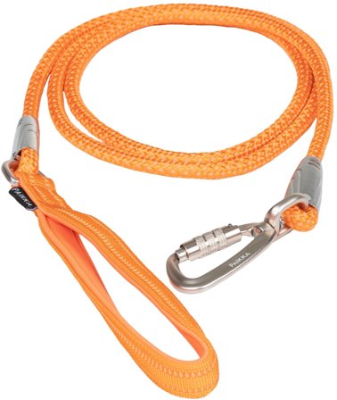 PAIKKA Visibility Rope Leash 8 mm x 180 cm Orange