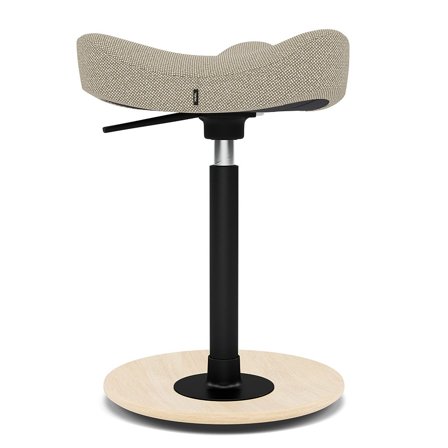 Varier Furniture Move Compact - Brown Wool - Natural base