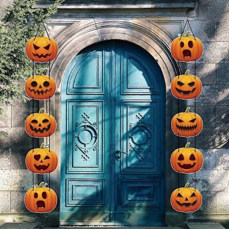 2025 Halloween Godis Halloween Partydekorationer Pumpadekorationer Hängande Dekorationer Dörrdekorationer Halloween Dekorationer