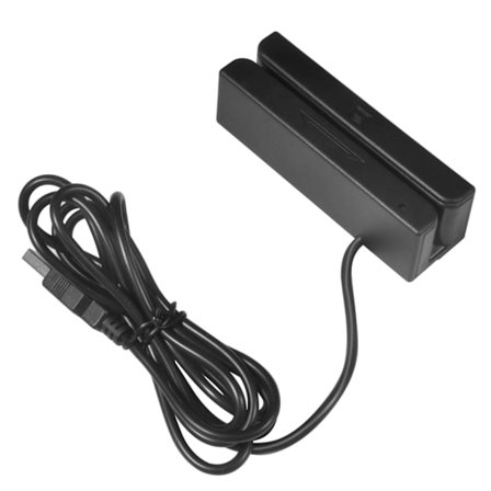 MSR580 USB Magnetremskortläsare 3 Spår Mini Mag HiCo Swiper