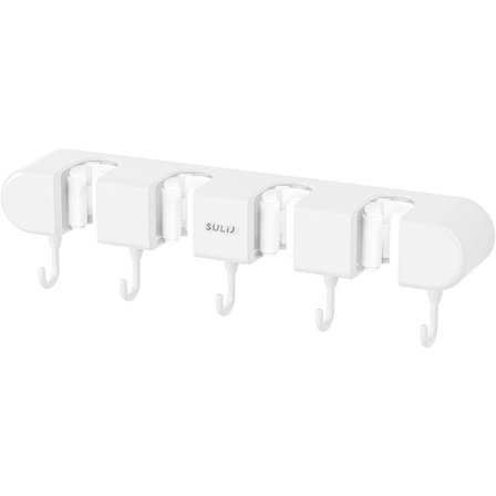 Badeværelse Kroge Moppeholder HVID