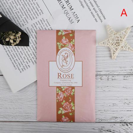 Aromaterapi Naturlig lukt Rökelse Garderob Påse Air Fresh Sc rose