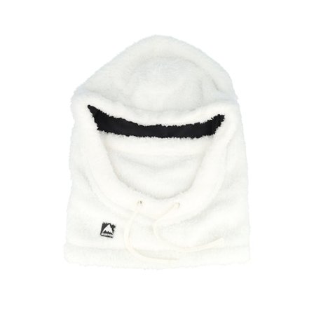 Burton - Vit balaclava Beanie - Lynx Hood Stout Over-Helmet White Balaclava @ Hatstore